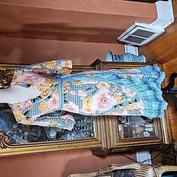 Anthropologie Farm Rio Camila Wrap Dress - Picture 4 of 11